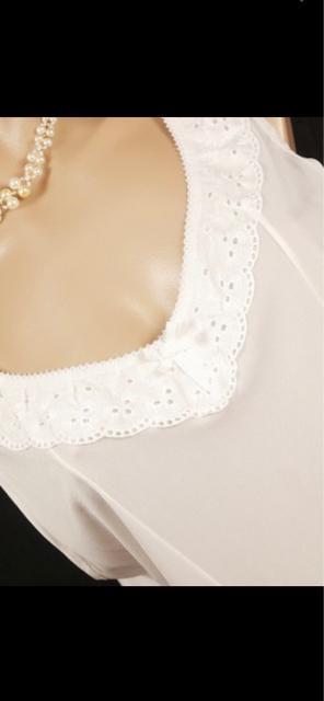 タンス整理品 衣類 おまとめOK ホームクリーニング済み スリップ ホワイト系 Lサイズくらい < 女性ファッション  タンス整理品 衣類 おまとめOK ホームクリーニング済み スリップ ホワイト系 Lサイズくらい < 女性ファッションの