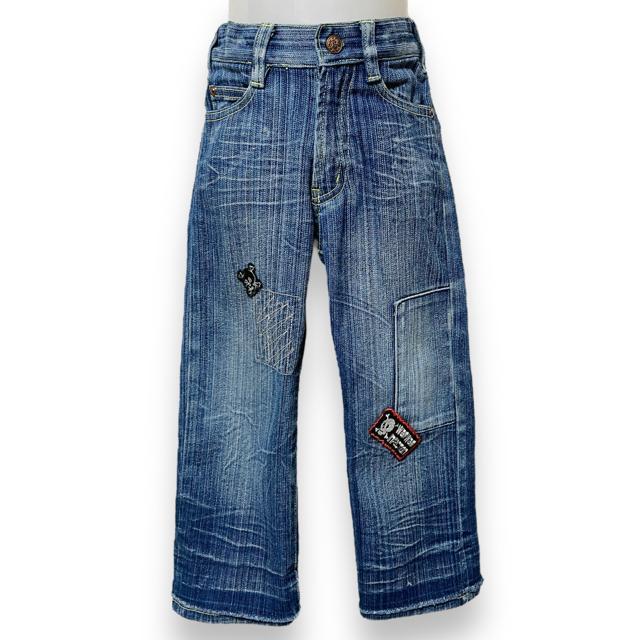 【WAMWAM/100】スカルワッペン付デニムパンツ < ブランド  【WAMWAM/100】スカルワッペン付デニムパンツ < ブランドの
