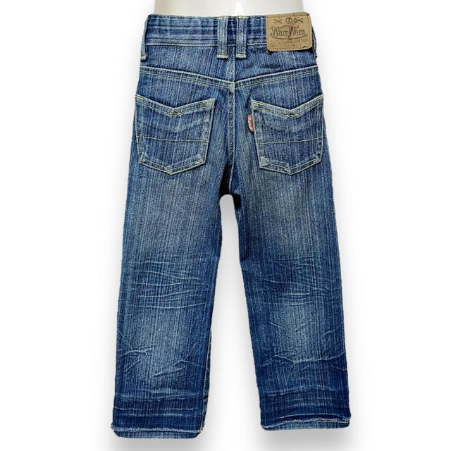 【WAMWAM/100】スカルワッペン付デニムパンツ < ブランド  【WAMWAM/100】スカルワッペン付デニムパンツ < ブランドの