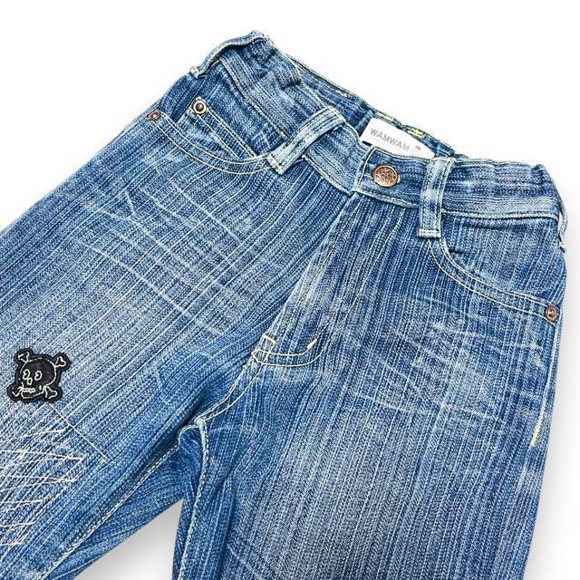 【WAMWAM/100】スカルワッペン付デニムパンツ < ブランド  【WAMWAM/100】スカルワッペン付デニムパンツ < ブランドの