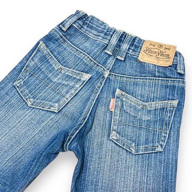 【WAMWAM/100】スカルワッペン付デニムパンツ < ブランド  【WAMWAM/100】スカルワッペン付デニムパンツ < ブランドの