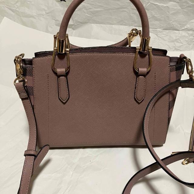 SAMANTHAVEGA サイドチェック ビジューリボントート (グレージュ) < ブランド  SAMANTHAVEGA サイドチェック ビジューリボントート (グレージュ) < ブランドの