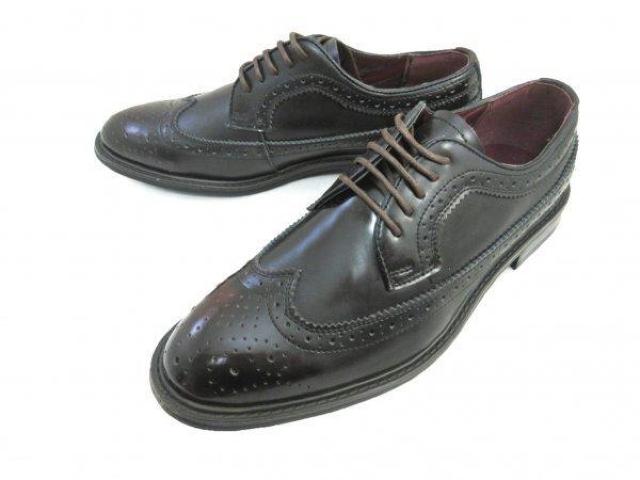 1円~C471新品SARABANDE本革日本製ウィングチップ/メダリオンレースアップ外羽根26aDBR♂ < 男性ファッション 1円~C471新品SARABANDE本革日本製ウィングチップ/メダリオンレースアップ外羽根26aDBR♂ < 男性ファッションの