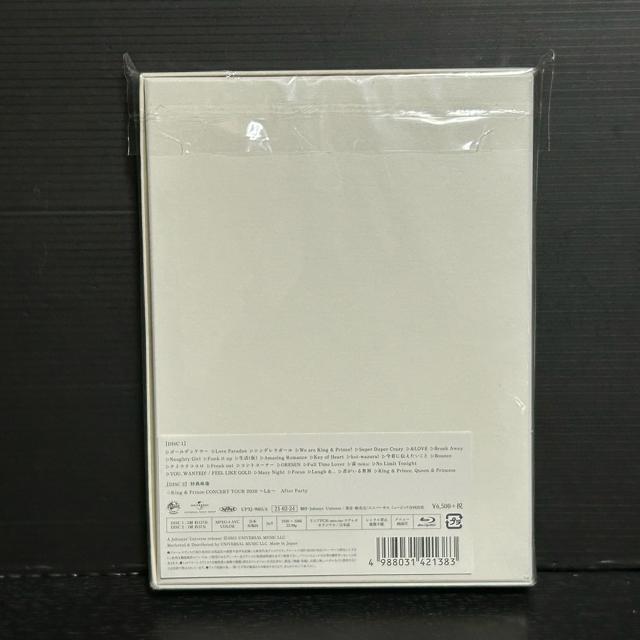 King  Prince CONCERT TOUR 2020`L`@Blu-ray  CD/DVD/rfI 