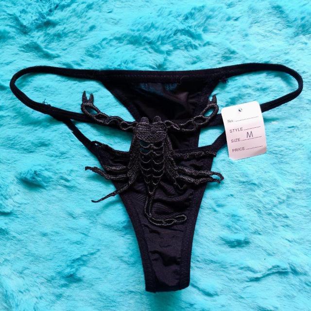 ハードSexy。。。サソリTバック。。。パンティー。。。ショーツ。。ブラック。。。。 < 女性ファッション  ハードSexy。。。サソリTバック。。。パンティー。。。ショーツ。。ブラック。。。。  < 女性ファッションの
