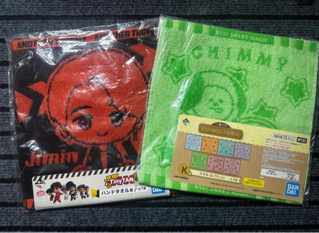 BTS ハンドタオル2枚 < タレントグッズ BTS ハンドタオル2枚 < タレントグッズの