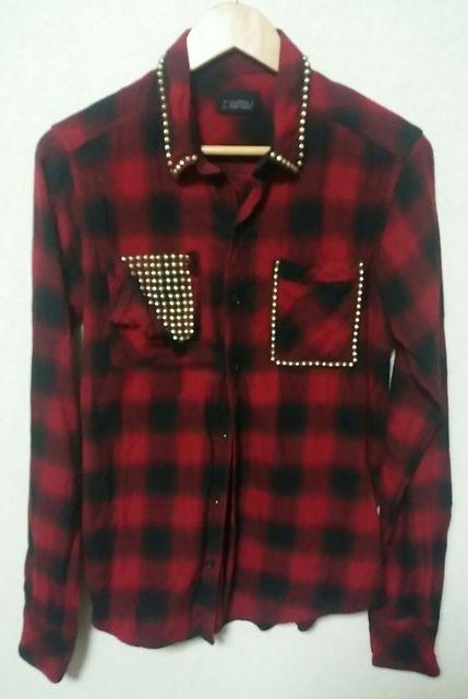 亀梨、キムタク、B'z稲葉着 スタッズチェックシャツ < 男性ファッション 亀梨、キムタク、B'z稲葉着 スタッズチェックシャツ < 男性ファッションの