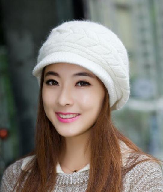 送料無料 暖か裏起毛 レディース ニット帽 キャスケット < 女性ファッション  送料無料 暖か裏起毛 レディース ニット帽 キャスケット  < 女性ファッションの