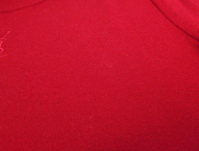 YVES SAINT LAURENT �T�����[���� �g���A�Z�e�[�g�~�R�b�g�� �����j�b�g ��M ���b�h��USED���������� �� �u�����h�� 