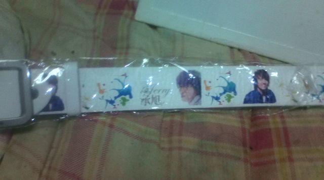 F4ジェリー・イェン素敵なベルト〜 ホワイト < タレントグッズ  F4ジェリー・イェン素敵なベルト〜 ホワイト  < タレントグッズの