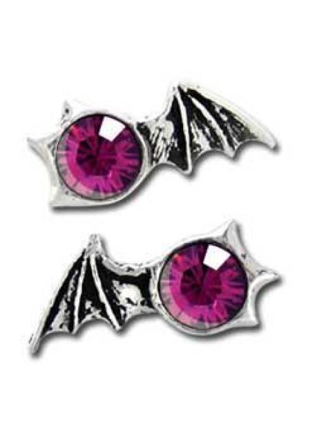 ALCHEMY GOTHIC: Matins Bat Earrings pair < 女性アクセサリー/時計  ALCHEMY GOTHIC: Matins Bat Earrings pair  < 女性アクセサリー/時計の