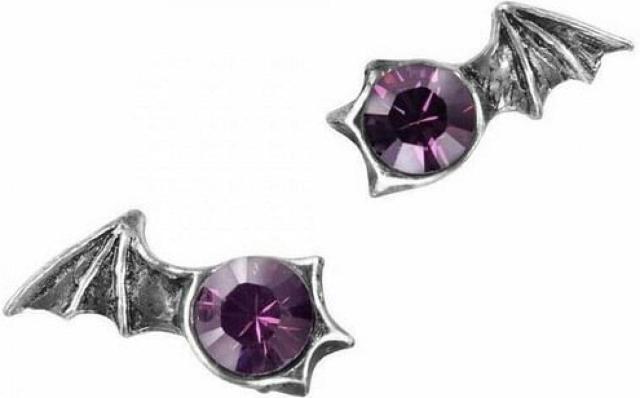 ALCHEMY GOTHIC: Matins Bat Earrings pair < 女性アクセサリー/時計  ALCHEMY GOTHIC: Matins Bat Earrings pair < 女性アクセサリー/時計の