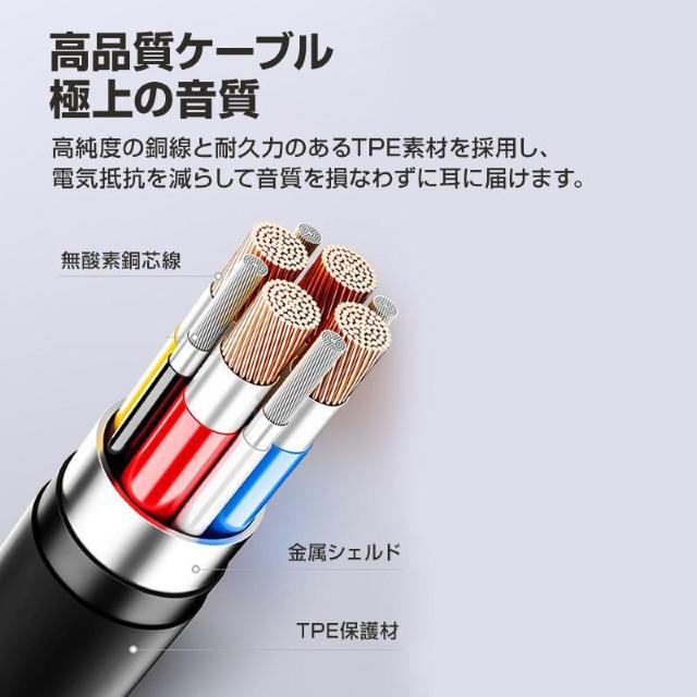 3.5mmデュアルプラグ インナーイヤー型 イヤホン マイク付 パソコン用 長さ3m 通話可能 高音質 イヤフォン 有線 ゲーム < 家電/AV 3.5mmデュアルプラグ インナーイヤー型 イヤホン マイク付 パソコン用 長さ3m 通話可能 高音質 イヤフォン 有線 ゲーム < 家電/AVの