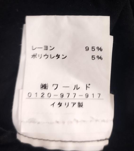 MAURO GRIFON イタリア製 しっとり 黒カットソーTシャツ < 女性ファッション  MAURO GRIFON イタリア製 しっとり 黒カットソーTシャツ < 女性ファッションの