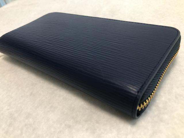 新品 長財布  本革 レザー メンズ レディース エピ柄 紺色 < 男性ファッション  新品 長財布  本革 レザー メンズ レディース エピ柄 紺色 < 男性ファッションの