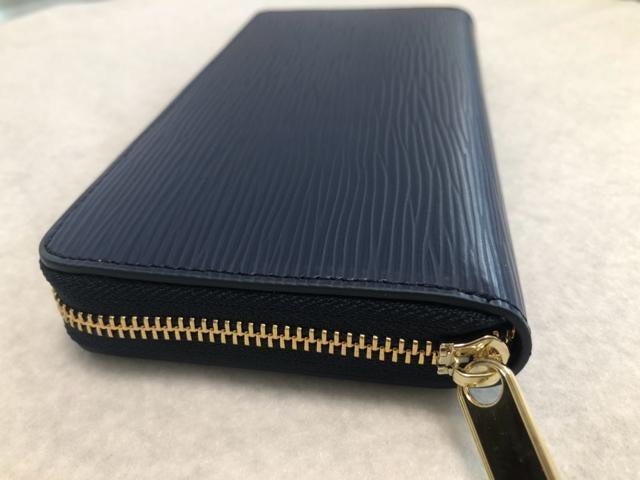 新品 長財布  本革 レザー メンズ レディース エピ柄 紺色 < 男性ファッション  新品 長財布  本革 レザー メンズ レディース エピ柄 紺色 < 男性ファッションの