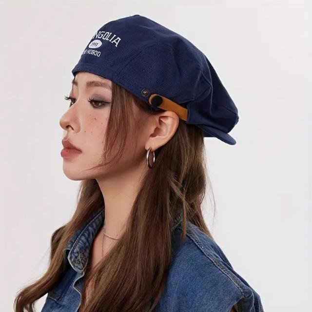 超お買い得1090円★ユニセックス レトロ ストリートウェア ベースボールキャップ 軽量ポリエステル 伸縮なし 紺 < 女性ファッション  超お買い得1090円★ユニセックス レトロ ストリートウェア ベースボールキャップ 軽量ポリエステル 伸縮なし 紺  < 女性ファッションの