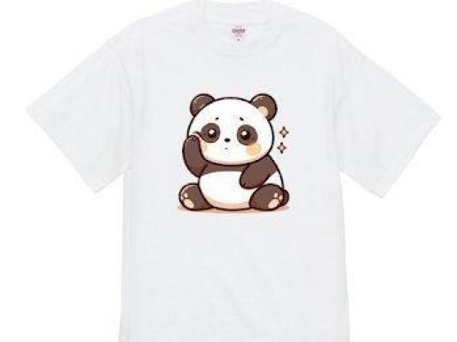 ハイクオリティー Tシャツ パンダ 癒し かわいい 前 < 女性ファッション ハイクオリティー Tシャツ パンダ 癒し かわいい 前 < 女性ファッションの