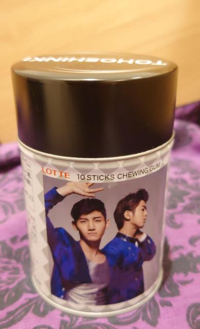 東方神起 缶ガム 空き缶 チャンミン ユノ < タレントグッズ 東方神起 缶ガム 空き缶 チャンミン ユノ < タレントグッズの