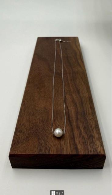 天然淡水真珠 × 925シルバー ネックレス 真珠7mm < 女性アクセサリー/時計 天然淡水真珠 × 925シルバー ネックレス 真珠7mm < 女性アクセサリー/時計の