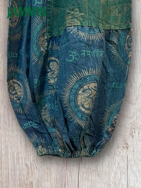 アジアン柄切替アラジンパンツ 大きいサイズ エスニック アジアン ヒッピー < 男性ファッション アジアン柄切替アラジンパンツ 大きいサイズ エスニック アジアン ヒッピー < 男性ファッションの