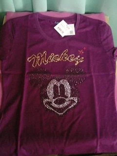 ミッキーキラキラTシャツ < 女性ファッション ミッキーキラキラTシャツ < 女性ファッションの