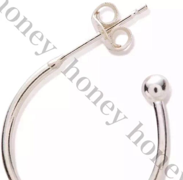 セール●定価3,190円●S字イニシャル付きフープピアス●ROSE BUD < ブランド  セール●定価3,190円●S字イニシャル付きフープピアス●ROSE BUD < ブランドの