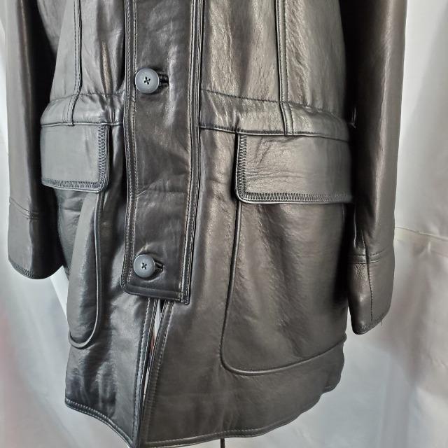 送込み★NEXTSTAGE★最高!のレザー(羊革)ハーフコート★M★ < 男性ファッション  送込み★NEXTSTAGE★最高!のレザー(羊革)ハーフコート★M★ < 男性ファッションの