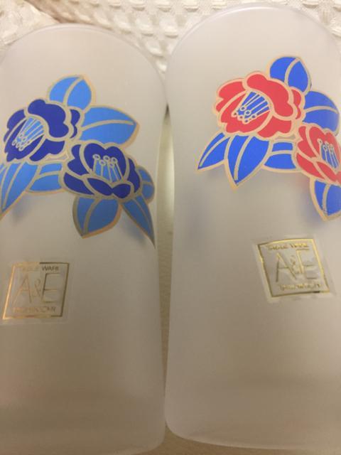 991.未使用☆たち吉☆椿柄☆細身グラス☆2個組 < インテリア/ライフ  991.未使用☆たち吉☆椿柄☆細身グラス☆2個組 < インテリア/ライフの