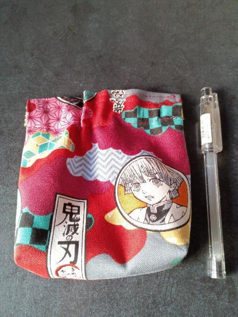 ハンドメイド バネ口金ポーチ 鬼滅の刃 < 女性ファッション  ハンドメイド バネ口金ポーチ 鬼滅の刃 < 女性ファッションの
