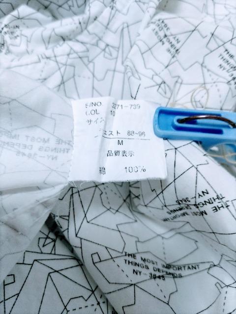 英文字柄のシャツ 長袖 M < 男性ファッション  英文字柄のシャツ 長袖 M < 男性ファッションの