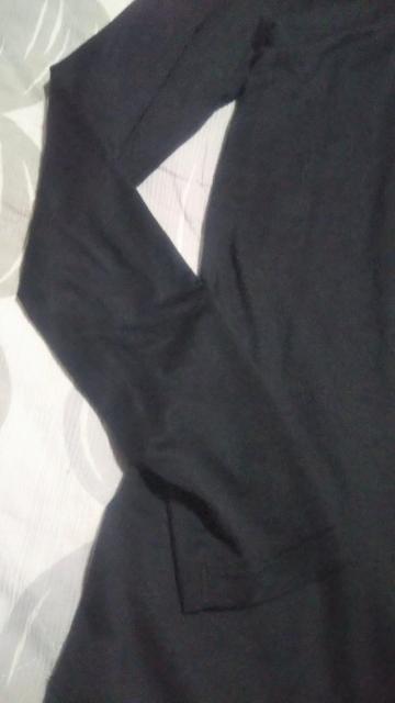 UNIQLO �q�[�g�e�b�N�ێ񒷑� �u���b�N S�T�C�Y HEATTECH ���f�B�[�X�����C���i�[ ���������C���i�[ ������������