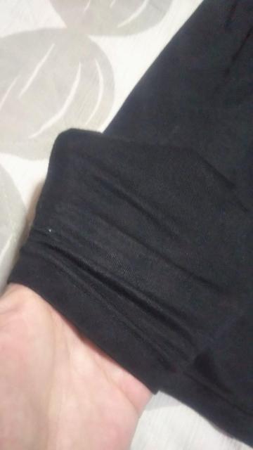 UNIQLO �q�[�g�e�b�N�ێ񒷑� �u���b�N S�T�C�Y HEATTECH ���f�B�[�X�����C���i�[ ���������C���i�[ ������������