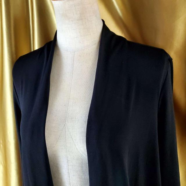 込み★NINA LEONARD★後ろが最高!七分袖ロングカーディガン★M★ < 女性ファッション  込み★NINA LEONARD★後ろが最高!七分袖ロングカーディガン★M★ < 女性ファッションの