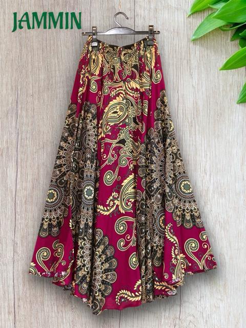 ペーズリー紋様柄ワイドパンツ アジアン エスニック ヒッピー フレアパンツ < 女性ファッション ペーズリー紋様柄ワイドパンツ アジアン エスニック ヒッピー フレアパンツ < 女性ファッションの