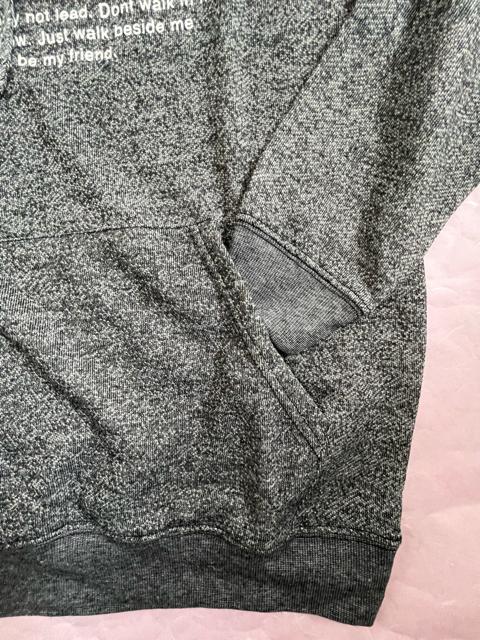 Mサイズ!高貴紳士的!春秋品物!杢グレー系色合い!長袖パーカー!着心地軽やか!新品! < 男性ファッション  Mサイズ!高貴紳士的!春秋品物!杢グレー系色合い!長袖パーカー!着心地軽やか!新品! < 男性ファッションの