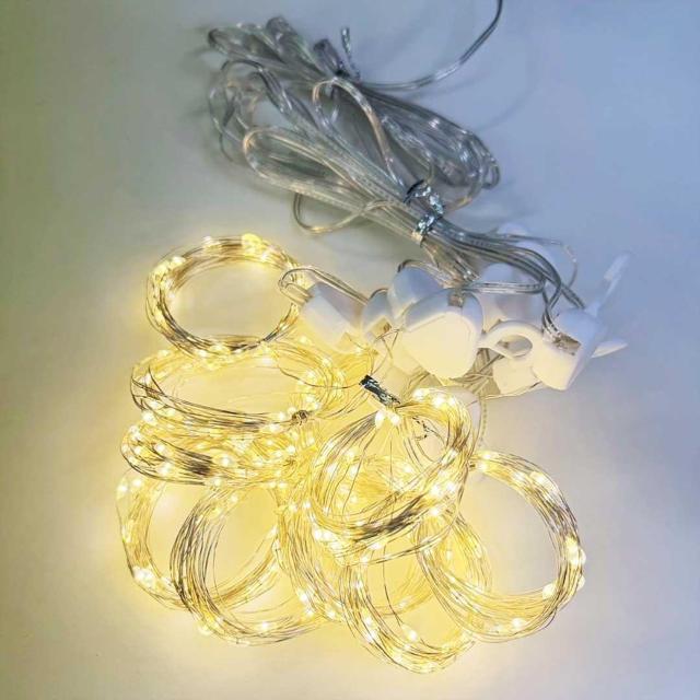 装飾 カーテン装飾 USBプラグ式 LEDライト カーテンライト ウォーム 照明 < インテリア/ライフ 装飾 カーテン装飾 USBプラグ式 LEDライト カーテンライト ウォーム 照明 < インテリア/ライフの