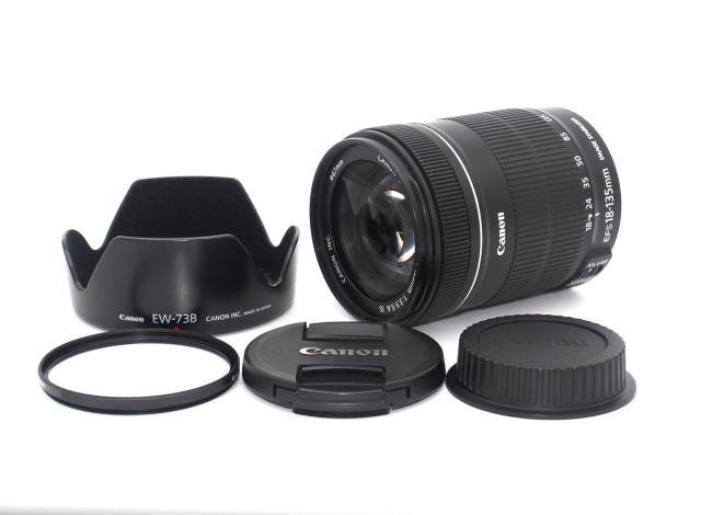 1{ƕ֗ȃYCanon EF-S 18-135mm IS   Ɠd/AV 