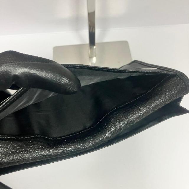 フランコバレンチノ FRANCO VALENTINO 長財布 黒 レザー シボ革 < 男性ファッション フランコバレンチノ FRANCO VALENTINO 長財布 黒 レザー シボ革 < 男性ファッションの