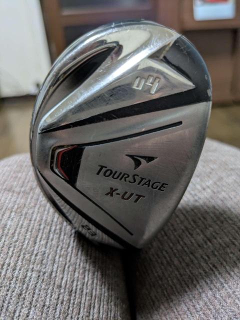 TOURSTAGE X-UT ユーティリティ 02 (19度) 04 (23度) 2本セット < レジャー/スポーツ TOURSTAGE X-UT ユーティリティ 02 (19度) 04 (23度) 2本セット < レジャー/スポーツの