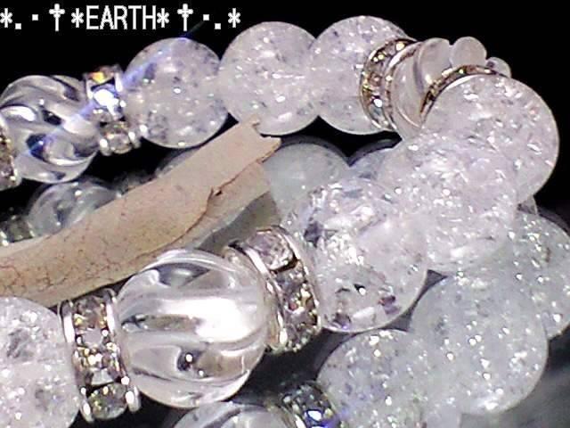 天然石★10ミリSラインツイスト水晶クラック水晶数珠 < 女性アクセサリー/時計  天然石★10ミリSラインツイスト水晶クラック水晶数珠 < 女性アクセサリー/時計の