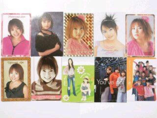 ●安倍なつみ●モーニング娘。★コレクションカード/トレーディングカード【10枚セット】 < タレントグッズ  ●安倍なつみ●モーニング娘。★コレクションカード/トレーディングカード【10枚セット】 < タレントグッズの
