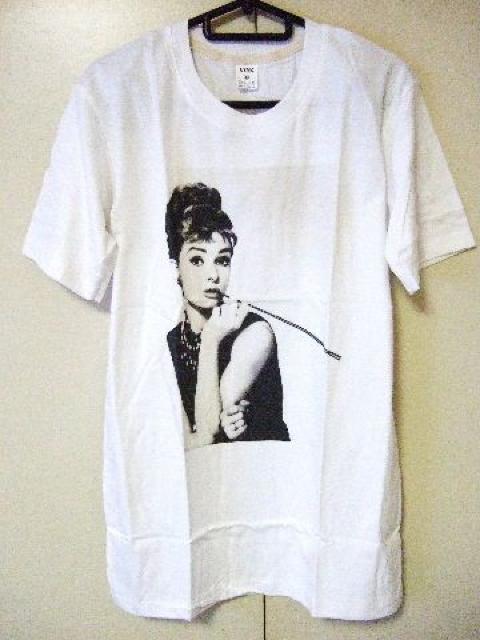◇ロックTシャツ◇オードリー・ヘプバーン◇S◇ < 男性ファッション  ◇ロックTシャツ◇オードリー・ヘプバーン◇S◇  < 男性ファッションの