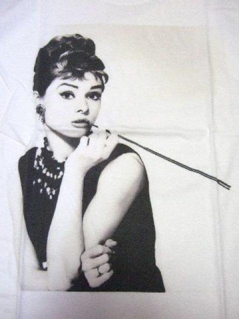 ◇ロックTシャツ◇オードリー・ヘプバーン◇S◇ < 男性ファッション  ◇ロックTシャツ◇オードリー・ヘプバーン◇S◇ < 男性ファッションの