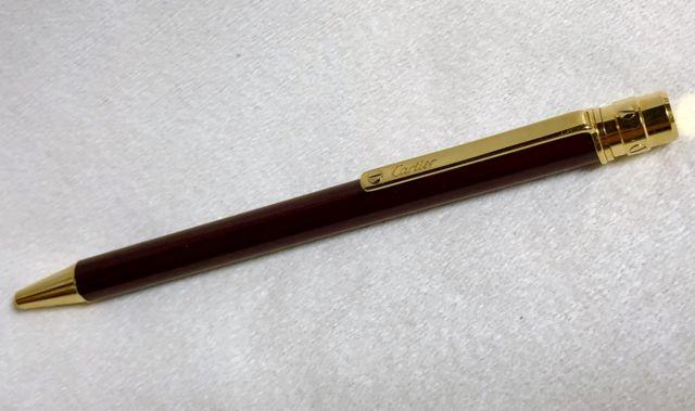 正規良レア Cartierカルティエ サントス ロゴ文字ボールペン 赤×金 インク黒筆記可 クラシック ビジネス○男女兼用 < ブランド  正規良レア Cartierカルティエ サントス ロゴ文字ボールペン 赤×金 インク黒筆記可 クラシック ビジネス○男女兼用  < ブランドの