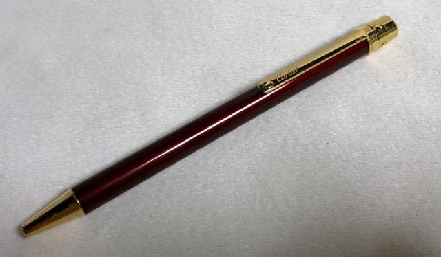 正規良レア Cartierカルティエ サントス ロゴ文字ボールペン 赤×金 インク黒筆記可 クラシック ビジネス○男女兼用 < ブランド  正規良レア Cartierカルティエ サントス ロゴ文字ボールペン 赤×金 インク黒筆記可 クラシック ビジネス○男女兼用 < ブランドの
