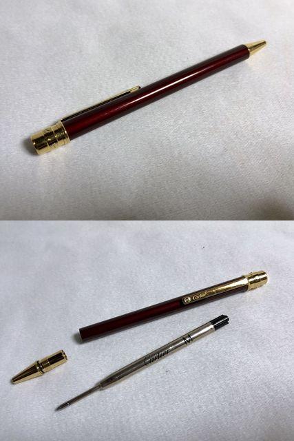 正規良レア Cartierカルティエ サントス ロゴ文字ボールペン 赤×金 インク黒筆記可 クラシック ビジネス○男女兼用 < ブランド  正規良レア Cartierカルティエ サントス ロゴ文字ボールペン 赤×金 インク黒筆記可 クラシック ビジネス○男女兼用 < ブランドの