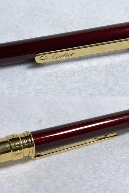 正規良レア Cartierカルティエ サントス ロゴ文字ボールペン 赤×金 インク黒筆記可 クラシック ビジネス○男女兼用 < ブランド  正規良レア Cartierカルティエ サントス ロゴ文字ボールペン 赤×金 インク黒筆記可 クラシック ビジネス○男女兼用 < ブランドの
