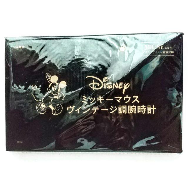 Mickey Mouse ヴィンテージtype 腕時計 MiUSE 6月号 ミッキーマウス  < おもちゃ  Mickey Mouse ヴィンテージtype 腕時計 MiUSE 6月号 ミッキーマウス  < おもちゃの