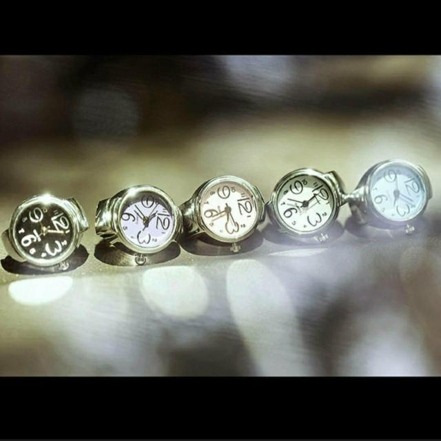 新品 未使用 指輪 時計 シンプル 9色セット < 女性アクセサリー/時計  新品 未使用 指輪 時計 シンプル 9色セット < 女性アクセサリー/時計の